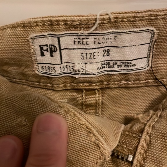 Free People Khaki Skirt - Picture 3 of 6